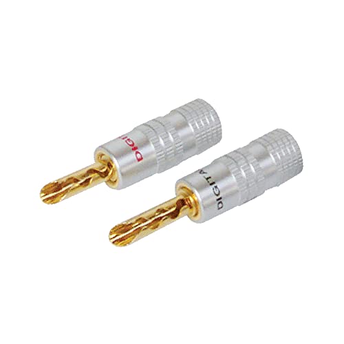Image of MX 4 mm PLUG PATCH PANEL TYPE METAL (GOLD PLATED) (PACK OF 2)