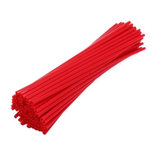 balacoo Motorcycle Spoke Skin Kit 72pcs Spoke Covers for Rims Universal Fit for Bikes Motocross Cross-Country Bikes