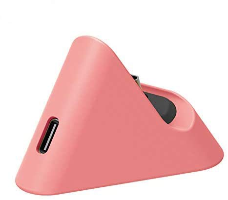 Redlution Charging Dock for Nintendo Switch Lite and Nintendo Switch, Compact Charging Stand Station with Type C Port Compatible with Nintendo Switch Lite 2020-Coral red