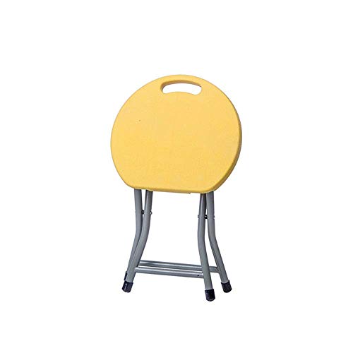 Folding Stools-heavy Folding Soft Cushion Round Stools, Can Accommodate 300 Pounds, Suitable For Dormitory, Recreation Room Or Game Room, Portable Outdoor Leisure Chairs, Household Small Stools Practi
