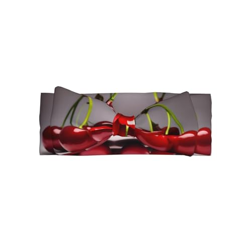 Chilean cherries Baby Bow Headband. Comfortable baby headband, suitable for daily wear and photo props.