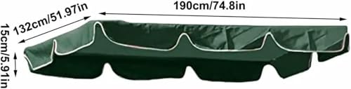 Toldo de columpio para sustituir lona rota en porches y patios domésticos 3