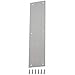 ProSource Push Plate, Aluminum, Satin Nickel