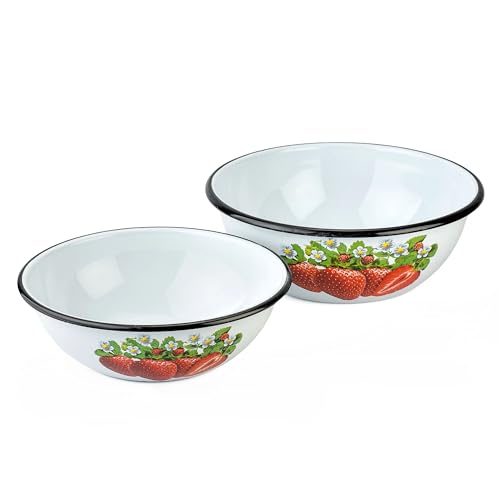 Set de 2 Tazones de Esmalte Vintage STP GOODS miniatura 4