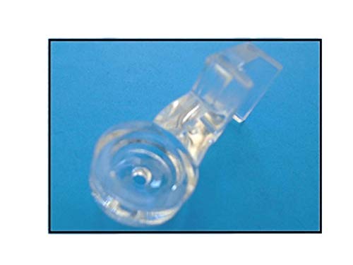 Pie transparente de couching para máquinas de coser low shank miniatura 1