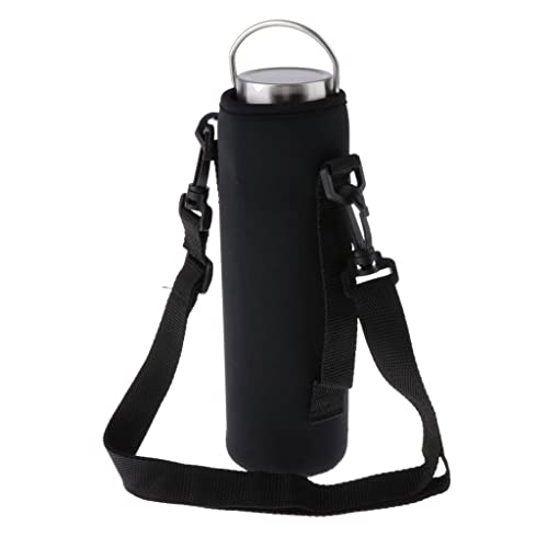 Funda de botella con aislamiento térmico y correa ajustable para cantimploras modernas 3