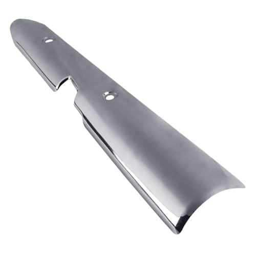 Image of Metal Silencer Guard /Silencer Cover for Hero Splendor Plus (Silver)