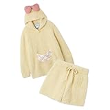 [ジェラート ピケ] 【ドラえもん】【レディース】ジェラートパーカ&ショートパンツ PWNT261001 レディース YEL Free Size