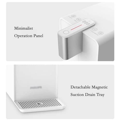Distributeur de refroidisseur d'eau et eau chaude instantanée de table pour bureau