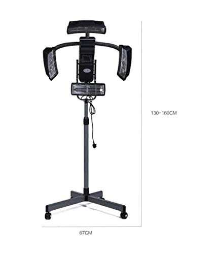 950 W professionele staande droogkap haardroger verwarming haar kleur processor versneller rollen base kappersuitrusting voor kapsalon schoonheid - Image 3