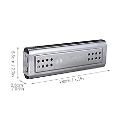 Harmonica Harmonica vibrato 2 en 1 dural Key c & G 24 double trou 48 reedless avec PAD Box instruments à vent - Les Beatles, Paul McCartney, John Lennon, RIngo Starr, George Harrison Harmonica Harmonica vibrato 2 en 1 dural Key c & G 24 double trou 48 reedless avec PAD Box instruments à vent – Image 4