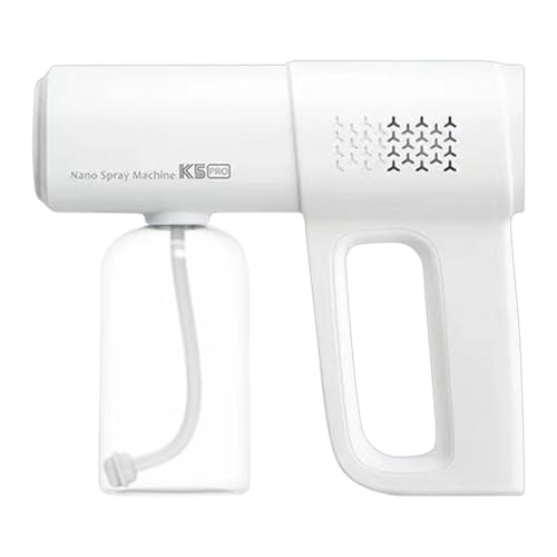 Byhubm 屋内用 植物ミストスプレー | 回転ノズル付き電動ポータブルミストスプレーヤー | ガーデン用品、車洗浄、野菜施肥、塗装、花手入れ、室内温室家庭用