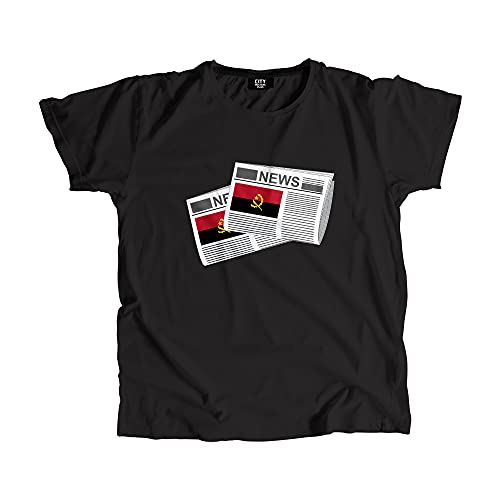 T-shirt Angola Newspapers idéal pour un look urbain décontracté