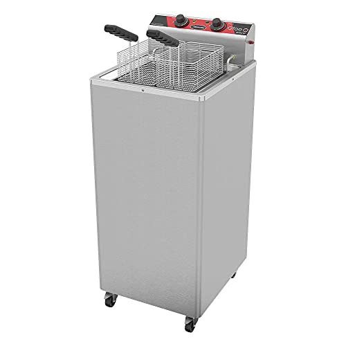 Fritadeira Elétrica Água e Óleo Inox GFAO 30 P 8000W Reativado Metalcubas Elétrico - 220V