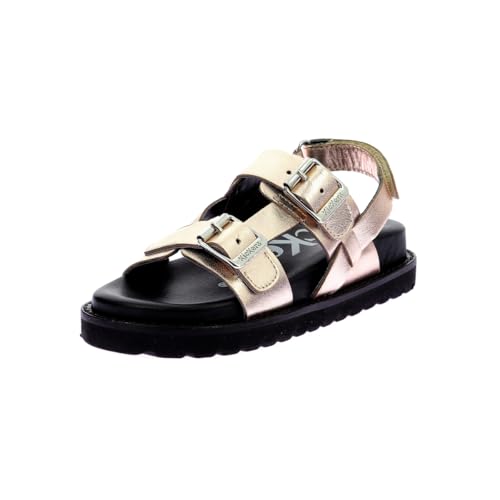 Kickers Neosummer Kid, Sandalia Niñas, Oro Rosa, 29 EU