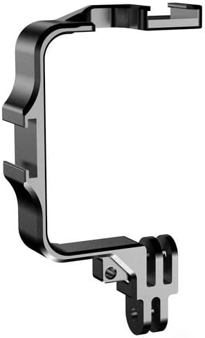 Miniatura 2 de AFYMY - Soporte de extensión de cámara de 12 jaula conectable con micrófono para Gopro Hero 11, 10, 9, 8, 7, 6, 5  OSMO Action 3Action Sports