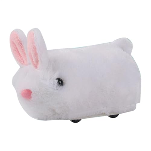 Gungtj Interactive Rabbit, Pet Exercise Enrichment, Cute Pet Rabbit Rechargeable Sound Plush Toy,5.12x2.76x1.97 inches, for Hunting Chasing Game, Automatic...