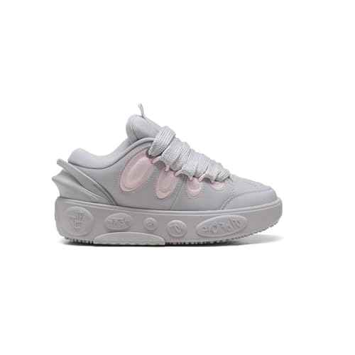 PUMA Kids Girls La Francé Wolf Sneakers Shoes Casual - Grey