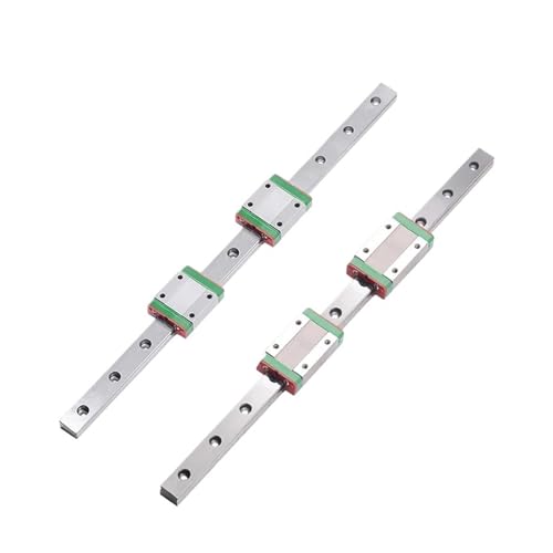 Glissière linéaire MGN9 de 100 mm à 800 mm avec 4 patins MGN9H pour rail de guidage CNC