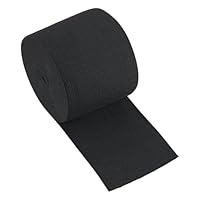 BENECREAT Elastici Piatti Pesanti – 5 Rotoli Da 2 Metri (10m Totali) – Larghezza 50mm – Poliestere Alta Elasticità Per Cucito Fai Da Te
