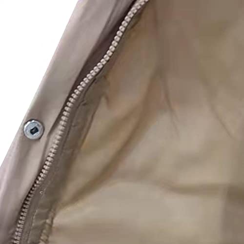 Doudoune sans manches coupe-vent et chaude | Gilet matelassé beige XL