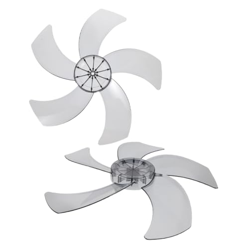 HOMSFOU 2Piezas Ventilador De Plástico Para Ventilador De Material Duradero Instalar Para Hogar
