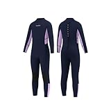 Goldfin Kinder-Neoprenanzug, für Jungen und Mädchen, 3 mm, Neopren-Reißverschluss hinten, hält...