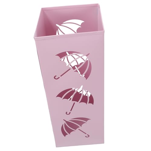 Porte-parapluies métal noir seau de rangement intérieur Alipis pour l'entrée