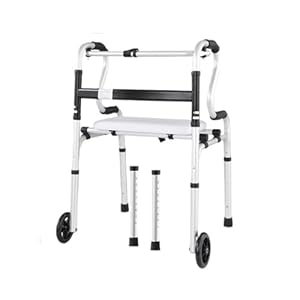 QINGGANG-0224 Klappbarer Gehrahmen mit Sitz