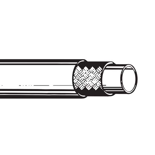 Fittingteile - METERWARE Hochdruckschlauch 1 SN ein Stahlgeflecht EN 853 Luft Wasser Hydraulik Kraftstoff (Schlauch Ø innen: 15,9 mm)