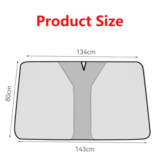 Parasol para VW Caddy Maxi 2020- doble capa contra el calor extremo 3