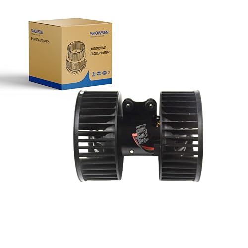 Image of SHOWSEN PM9273 Front HVAC AC Heater Blower Motor W /Fan Cage Fit 2001-2004 BMW 325i 2001-2004 BMW 320i 325Ci 325xi 330Ci 330i 330xi Replacement 64119204154
