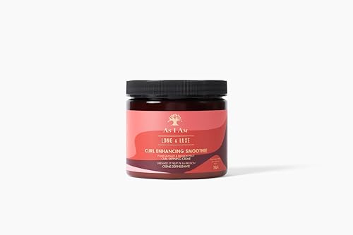 -AS I AM- Crema definidora de rizos/Smootihie 'Long & Lux Enhancing Smoothie' -454gr- Rizos de alta definición, brillo y suavidad.- APTO MÉTODO CURLY-