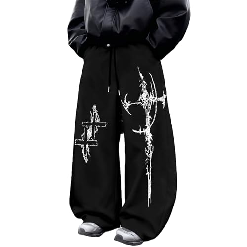 Pantalon Jogging Coton Cordon Ample pour Finir avec les Vêtements Serrés