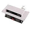 Ventilateur de voiture pour camping-car, ventilateur d’extraction latéral 12 V pour remorques de camping-car, blanc
