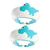 SHOWERORO 2 Piezas tapa de champú Gorro de baño antideslizante para bebés Capucha de baño para bebé protector de champú infantil gorro de champú para niños pequeños páginas Green