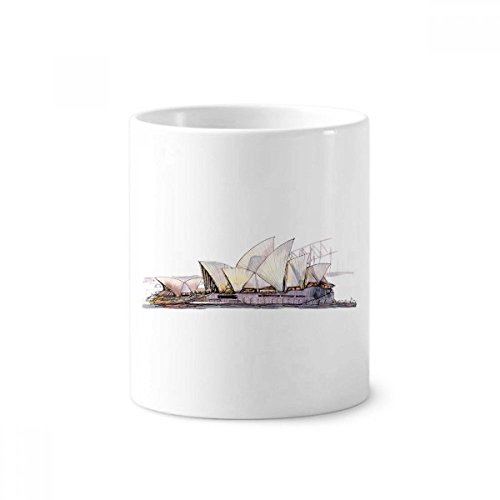 Tasse opéra de Sydney en céramique blanche idée cadeau originale 350ml