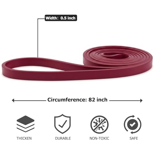 Image of Pull Up Bands, Resistance Bands, Pull Up Assistance Band Exercise Bands for Men & Women Working Out, Body Stretching, Physical Therapy, Muscle Training