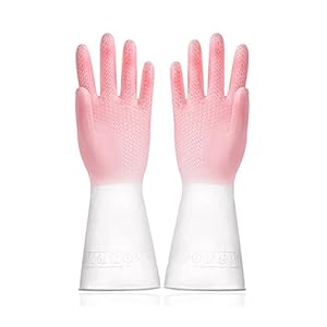1pc waterdichte latex rubberen handschoenen huishoudelijke reiniging experiment catering handschoenen universele schone…
