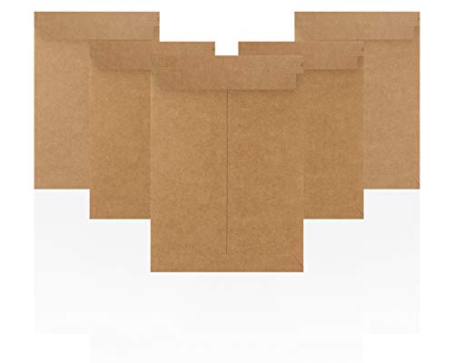 Amiff Rigid Mailers 7.25 x 10.25 Kraft Paperboard Mailers 7 1/4 x 10 1/4 Pack of 10 Recycled Mailing Envelopes, Stay…
