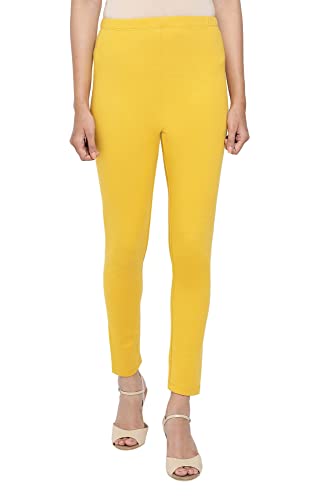 Legging ajusté pour femme Aurelia en coloris citronier taille S