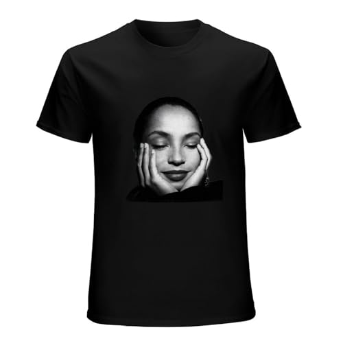Sade - Camiseta unisex para hombre, color negro, Negro, M