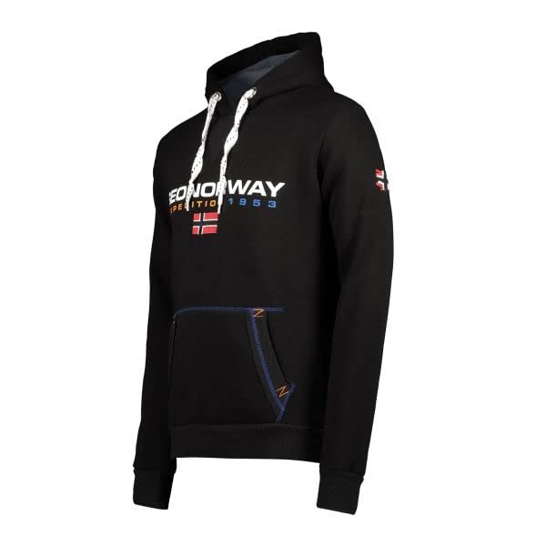 Geographical Norway - Felpa con cappuccio da uomo a maniche lunghe Golivier