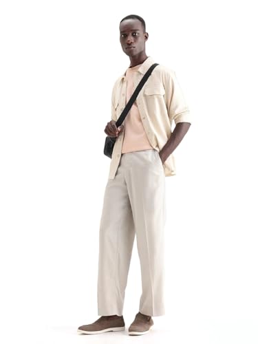 Image of Rare Rabbit Baggy Plain Trouser