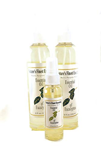 Nature's Finest Essentials Oil of Eucalyptus Oil 8oz Buy Two get one 2oz Free