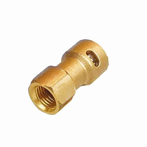 Giunto ad Innesto 3/8' SAE F x 3/8 in Ottone – Confezione da 2 pezzi