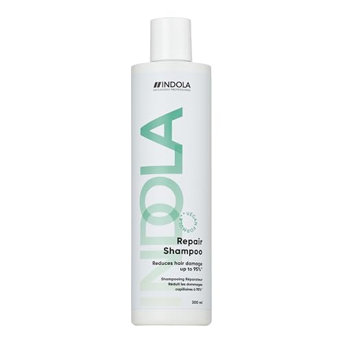 Indola Shampooing réparateur 300 ml | Nettoie et nourrit les cheveux abîmés