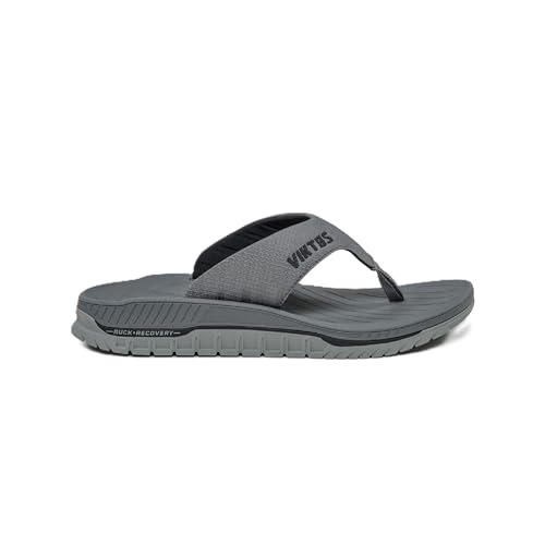 Image of VIKTOS Men's Ruck Recovery XC Sandals | Lightweight Casual Outdoor Flip Flops with Thermoformable EVA Footbed