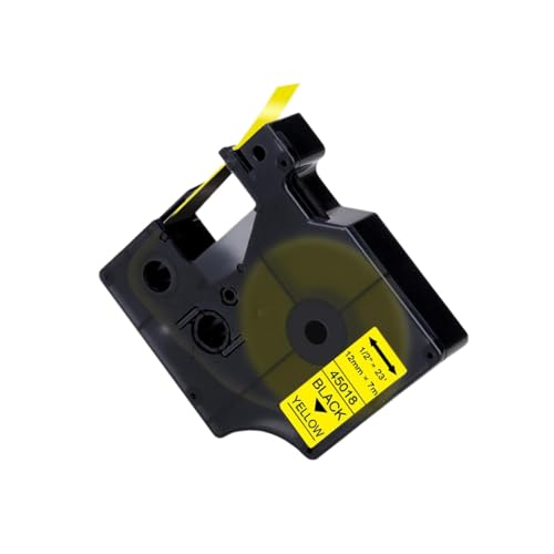 1 �s�[�X 45013 40913 43613 ���x���e�[�v 6 9 12 �~�����[�g�� 45010 45016 45018 D1 LabelManager 160 280 �ƌ݊�������(Black on Yellow)