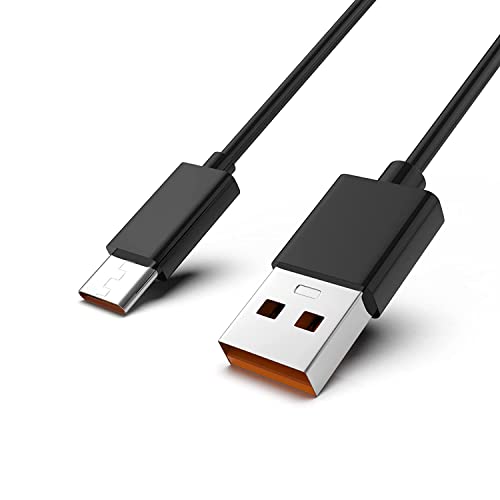Toxaoii Charging Cable USB-C Charger Cord Compatible with Sony WH-1000XM6 WH-1000XM5 WH/WF-1000XM3 WH/WF-1000XM4 WH-XB910N WH-H910N WH-CH510 CH710N Wireless Noise-Canceling Headphones(100cm/Black)